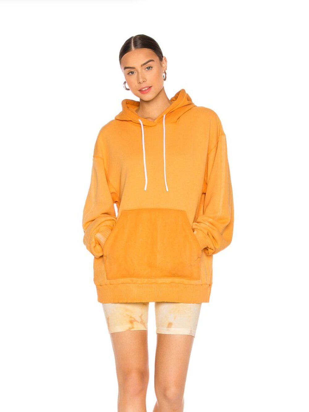 Cotton Citizen Brooklyn Oversized orange hoodie